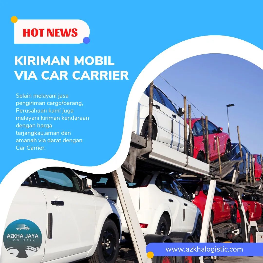 Promo pengiriman mobil via car carrier Azkha Jaya Abadi
